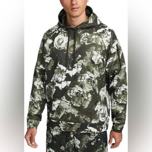 ⭐️NWT Mens Nike Therma-FIT Fitness Sequoia/Coconut Milk Hoodie Pullover Size XXL